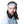 Load image into Gallery viewer, The Blue Steel Mullet Headband Wig
