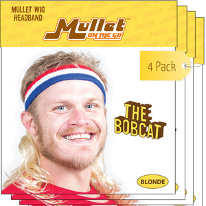 Bobcat Mullet Headband Wig