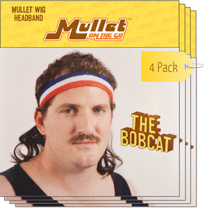 Bobcat Mullet Headband Wig