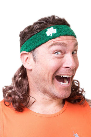 The Lucky Charm Mullet Headband Wig