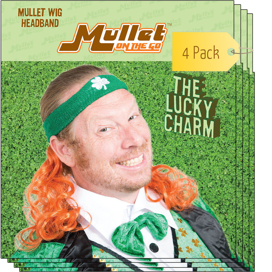 The Lucky Charm Mullet Headband Wig