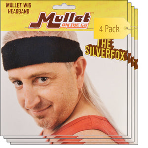 The Silverfox Mullet Headband Wig