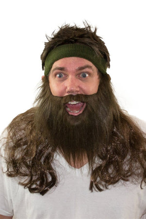 The Abominable Mulletman Beard and Mullet Combo