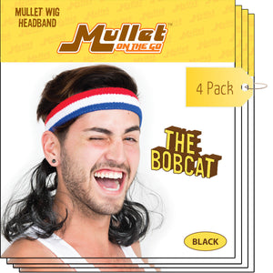Bobcat Mullet Headband Wig 480 Pack