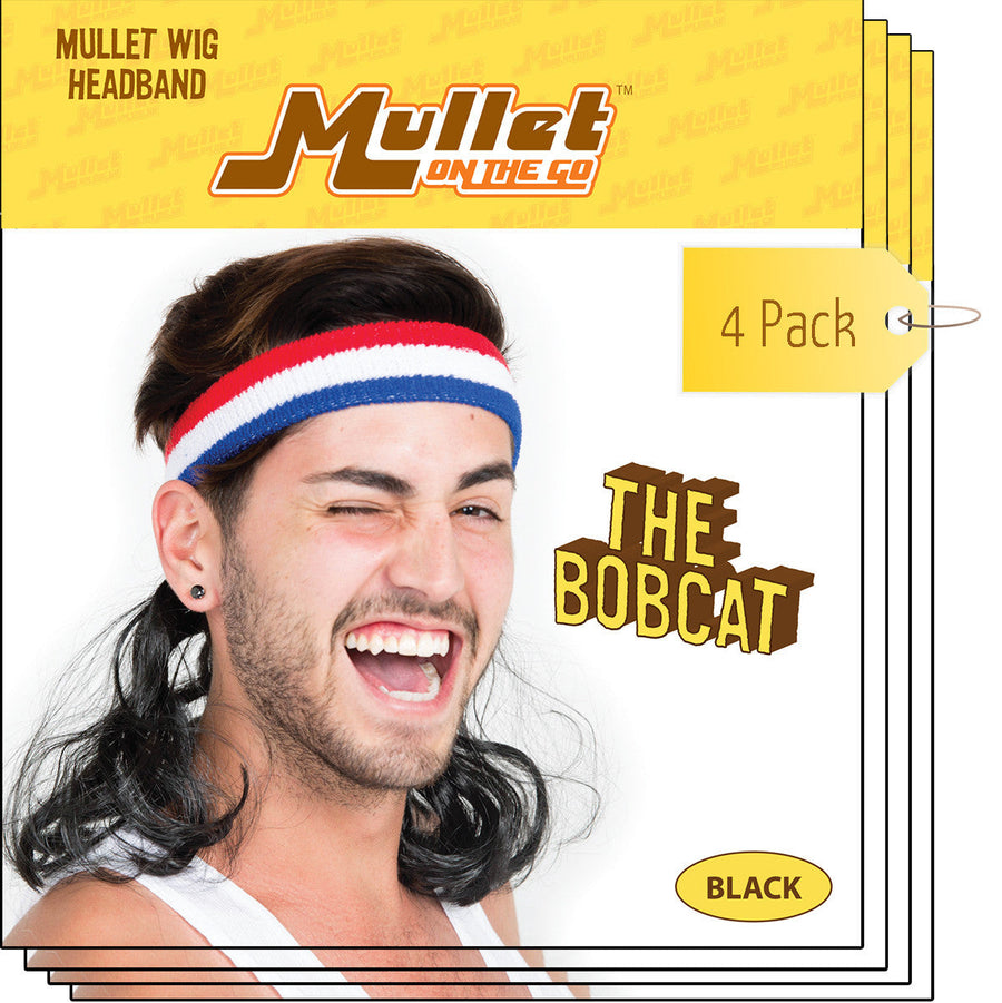 Bobcat Mullet Headband Wig 480 Pack