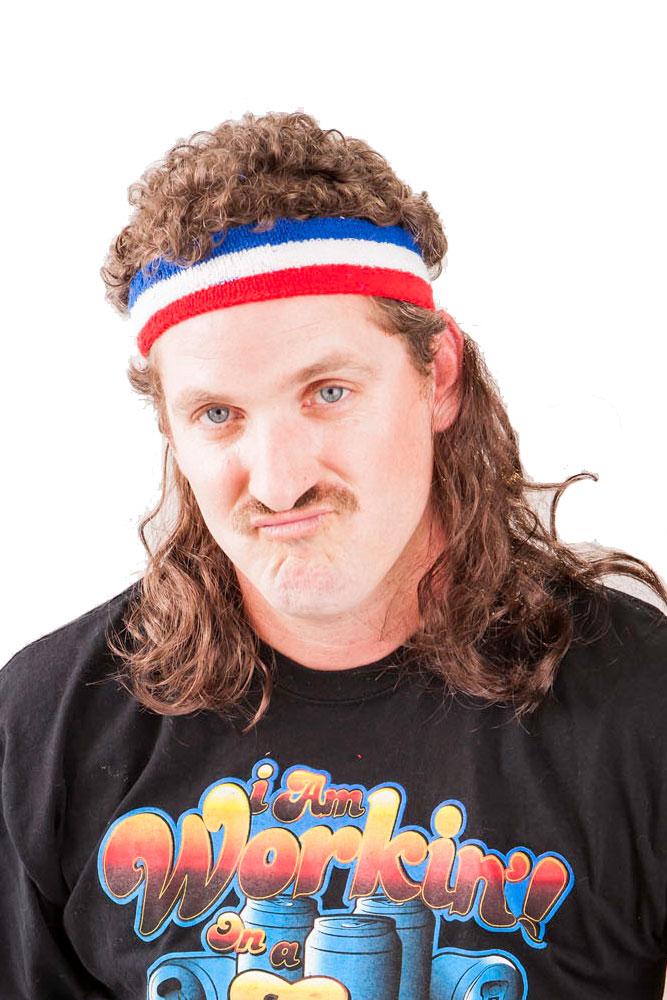 The Bobcat Mullet Headband Wig