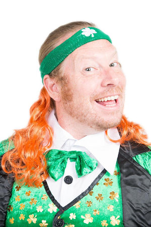 The Lucky Charm Mullet Headband Wig