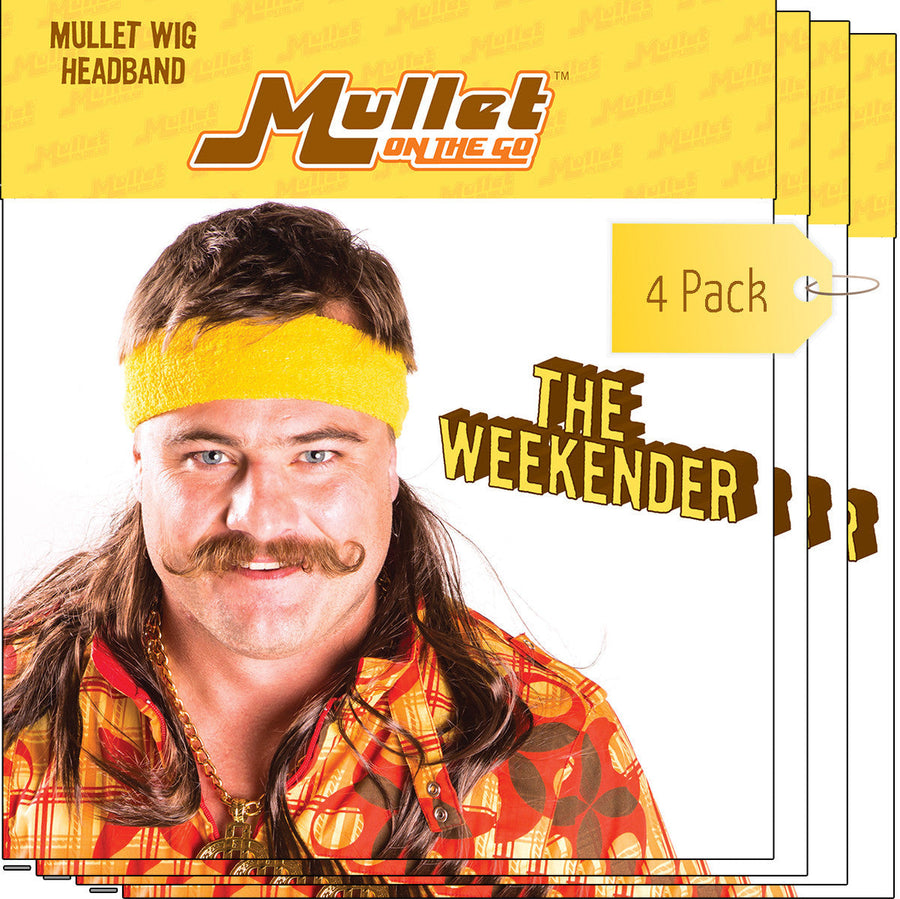 The Weekender Mullet Headband Wig